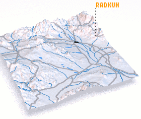 3d view of Rad Kūh