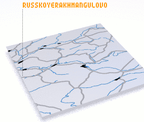 3d view of Russkoye Rakhmangulovo