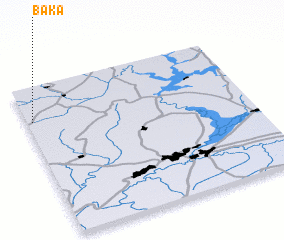 3d view of Baka