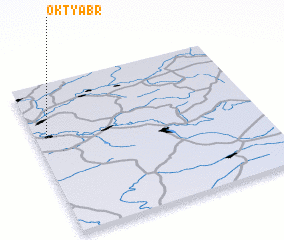 3d view of Oktyabr\