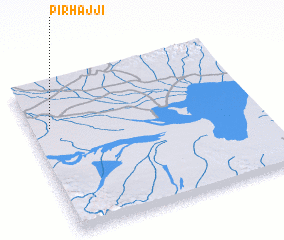 3d view of Pīr Ḩājjī