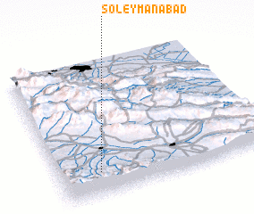 3d view of Soleymānābād