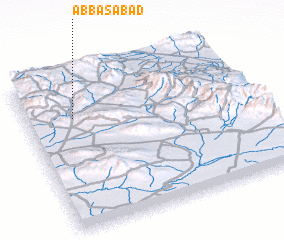 3d view of ‘Abbāsābād