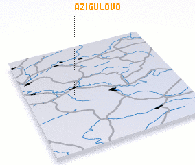 3d view of Azigulovo