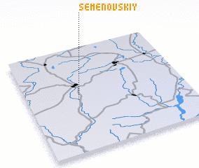 3d view of Semënovskiy