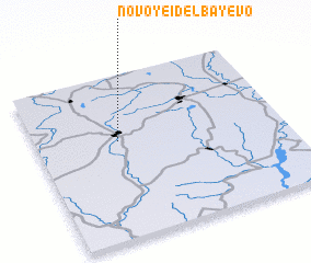 3d view of Novoye Idel\