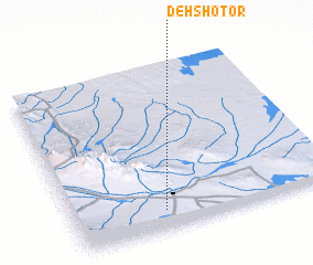 3d view of Deh Shotor