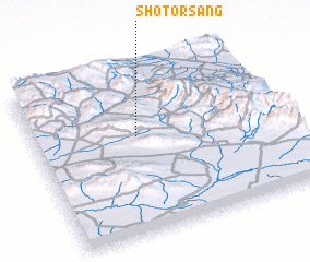 3d view of Shotor Sang