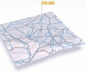 3d view of Zīr Jān