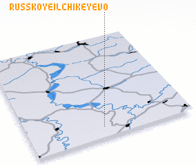 3d view of Russkoye Il\