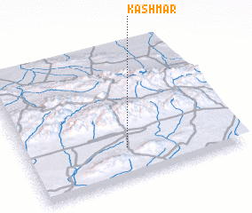 3d view of Kāshmar