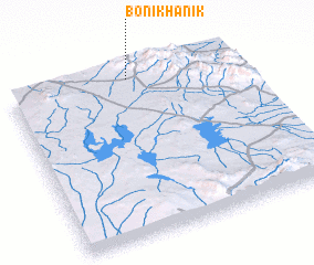 3d view of Bonī Khānīk