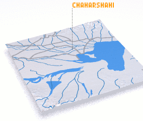 3d view of Chahār Shāhī