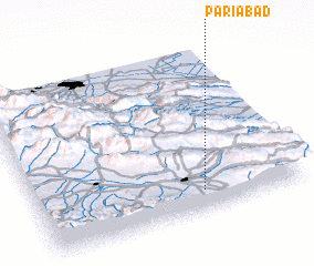 3d view of Parīābād