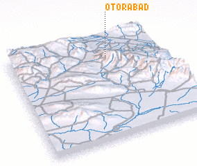 3d view of Otorābād