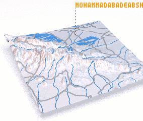 3d view of Moḩammadābād-e Āb Shīrīn