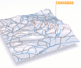 3d view of Shāhābād