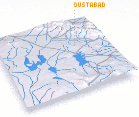 3d view of Dūstābād