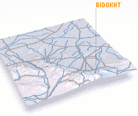 3d view of Bīdokht