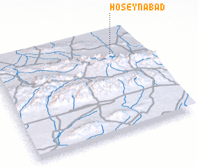 3d view of Ḩoseynābād