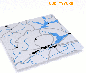 3d view of Gornyy Yerik