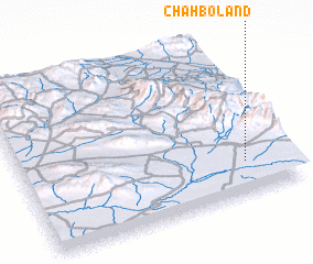 3d view of Chāh Boland