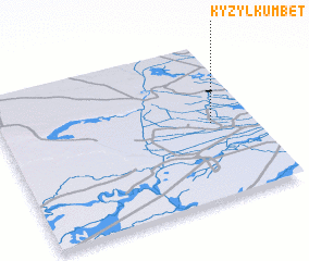 3d view of Kyzylkumbet