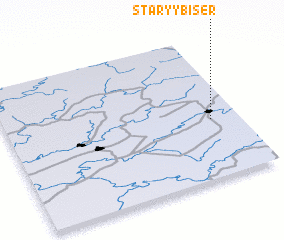 3d view of Staryy Biser