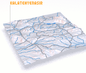 3d view of Kalāteh-ye Naşīr