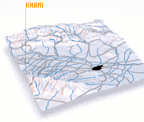 3d view of Khāmī