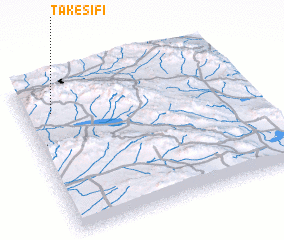 3d view of Tak-e Sīfī