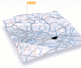 3d view of Kāhū