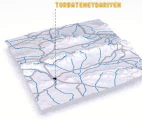 3d view of Torbat-e Ḩeydarīyeh