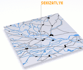 3d view of Sekizatlyk