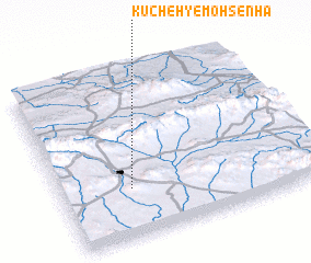 3d view of Kūcheh-ye Moḩsenhā