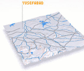 3d view of Yūsefābād