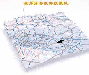 3d view of ‘Abbās Khān-e Qareh Gol