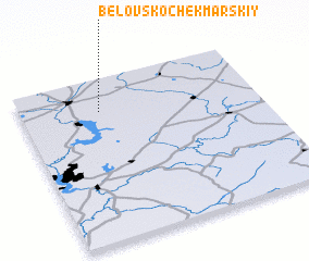 3d view of Belovsko-Chekmarskiy