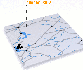 3d view of Gvozdevskiy