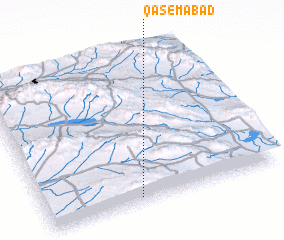 3d view of Qāsemābād