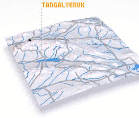 3d view of Tangal-ye Nuk