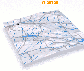 3d view of Chāh Tak