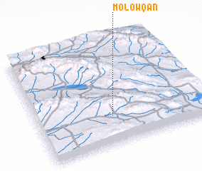 3d view of Molowqān