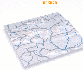 3d view of Keskān