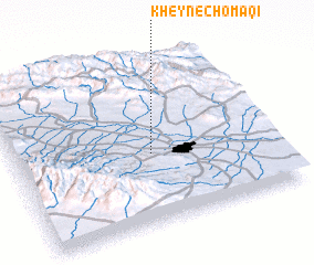 3d view of Kheyn-e Chomāqī