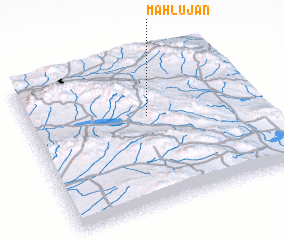 3d view of Maḩlūjān