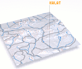 3d view of Kalāt