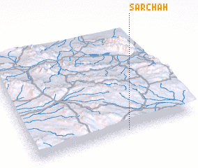 3d view of Sar Chāh