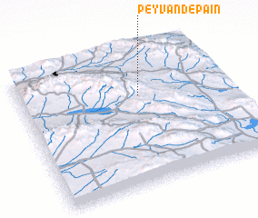 3d view of Peyvand-e Pā\