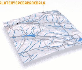 3d view of Kalāteh-ye Pedarān-e Bālā